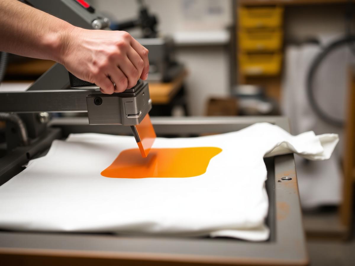 T-shirts sérigraphiés personnalisés dans l'atelier de sérigraphie de Lomé, Togo